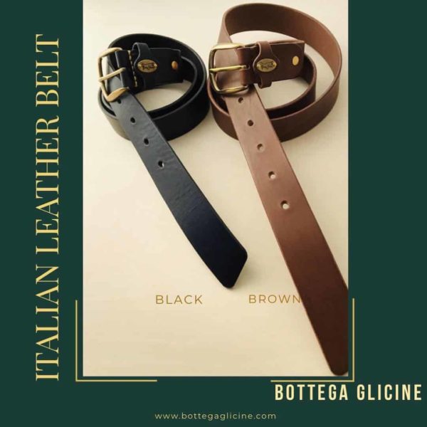 Bottega Glicineブランドベルト