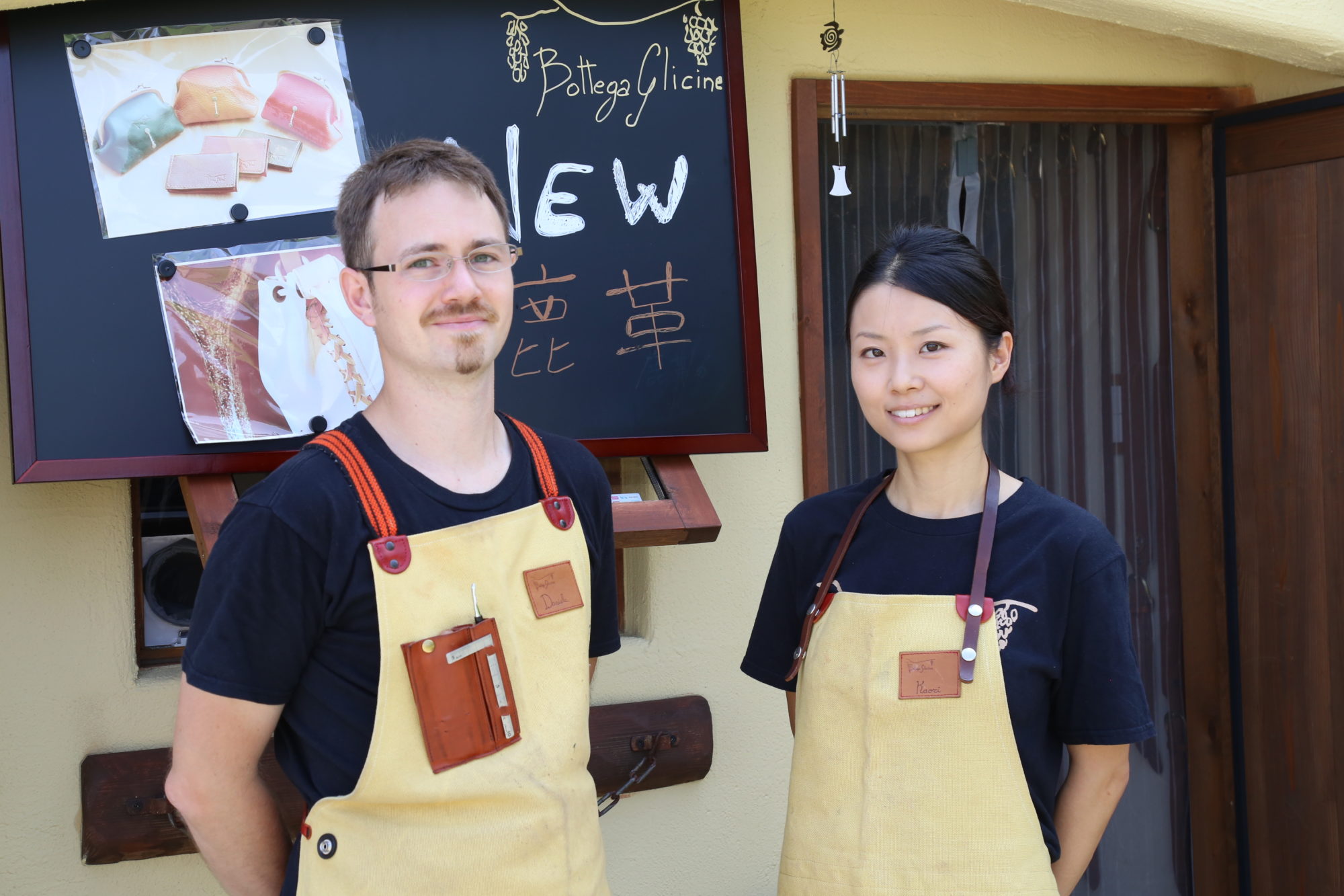 革工房Bottegaglicineの職人,クラフトマン,